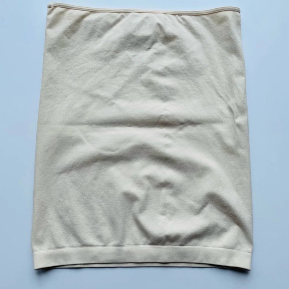 Free People Intimately Tube Top Mesh Inset Cream Size Medium/Large - Picture 4 of 5